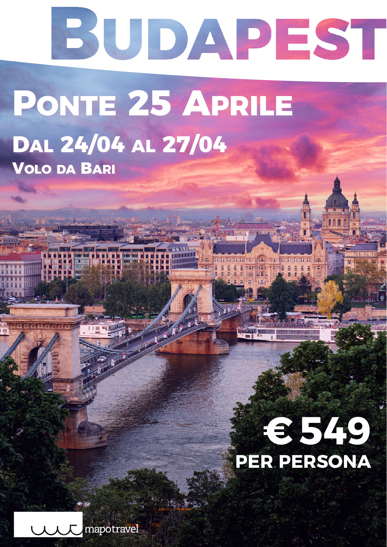 Budapest - Ponte 25 Aprile