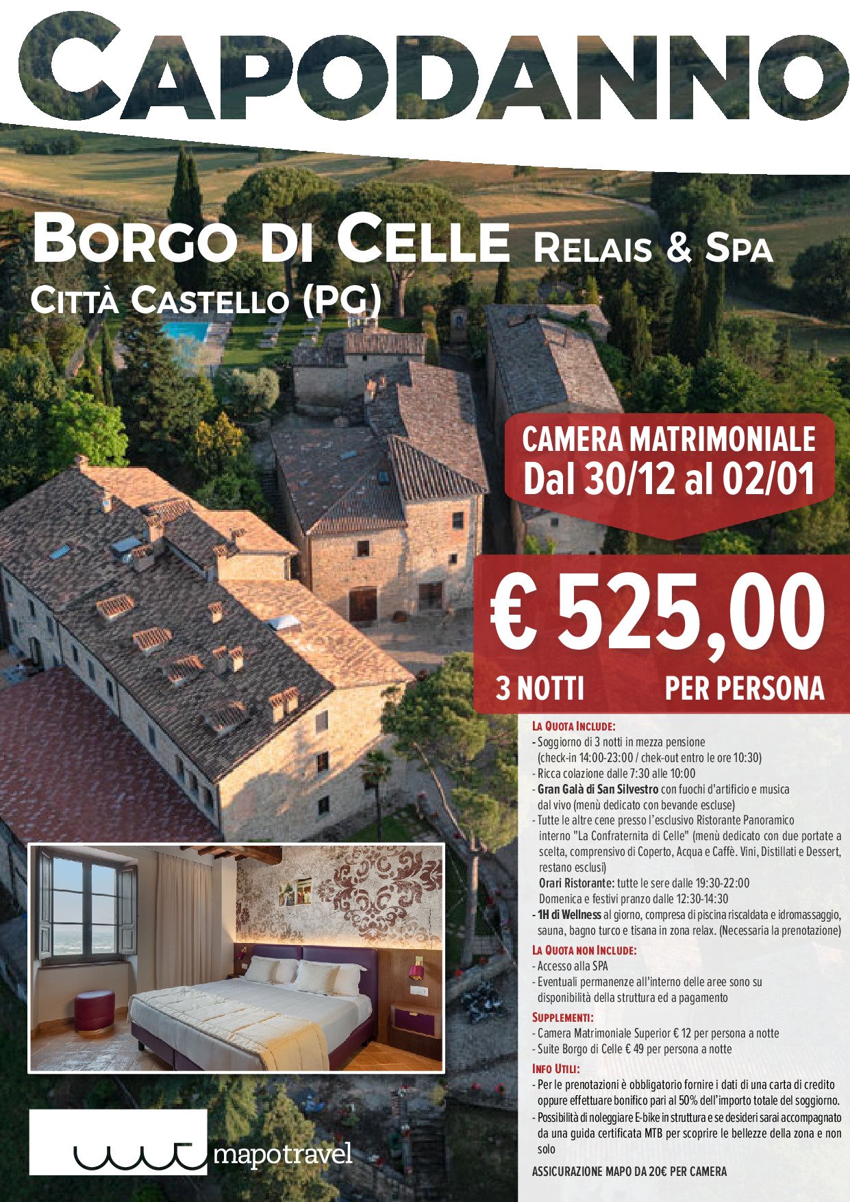 Capodanno a Borgo di Celle Relais e Spa