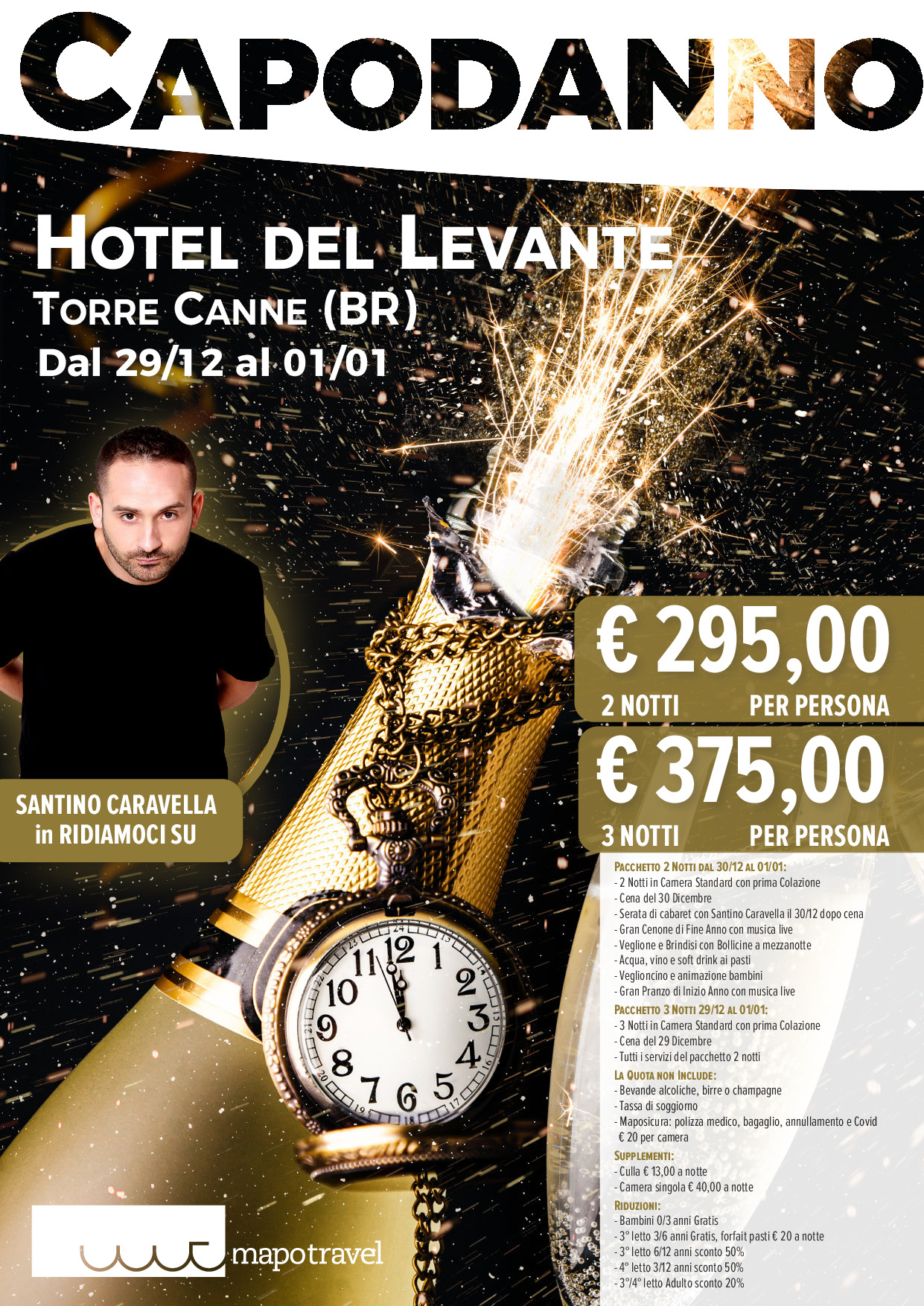 Capodanno a Hotel del Levante - Dal 29/12 al 01/01