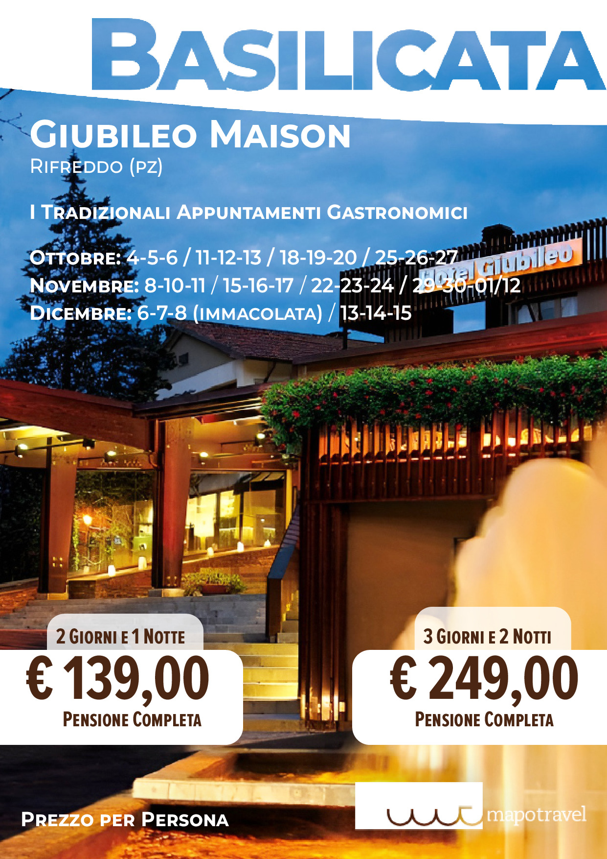 Giubileo Maison - Weekend Invernali