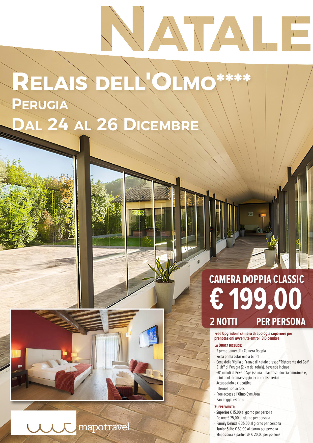 Natale a Relais dell Olmo - dal 24 al 26 Dicembre