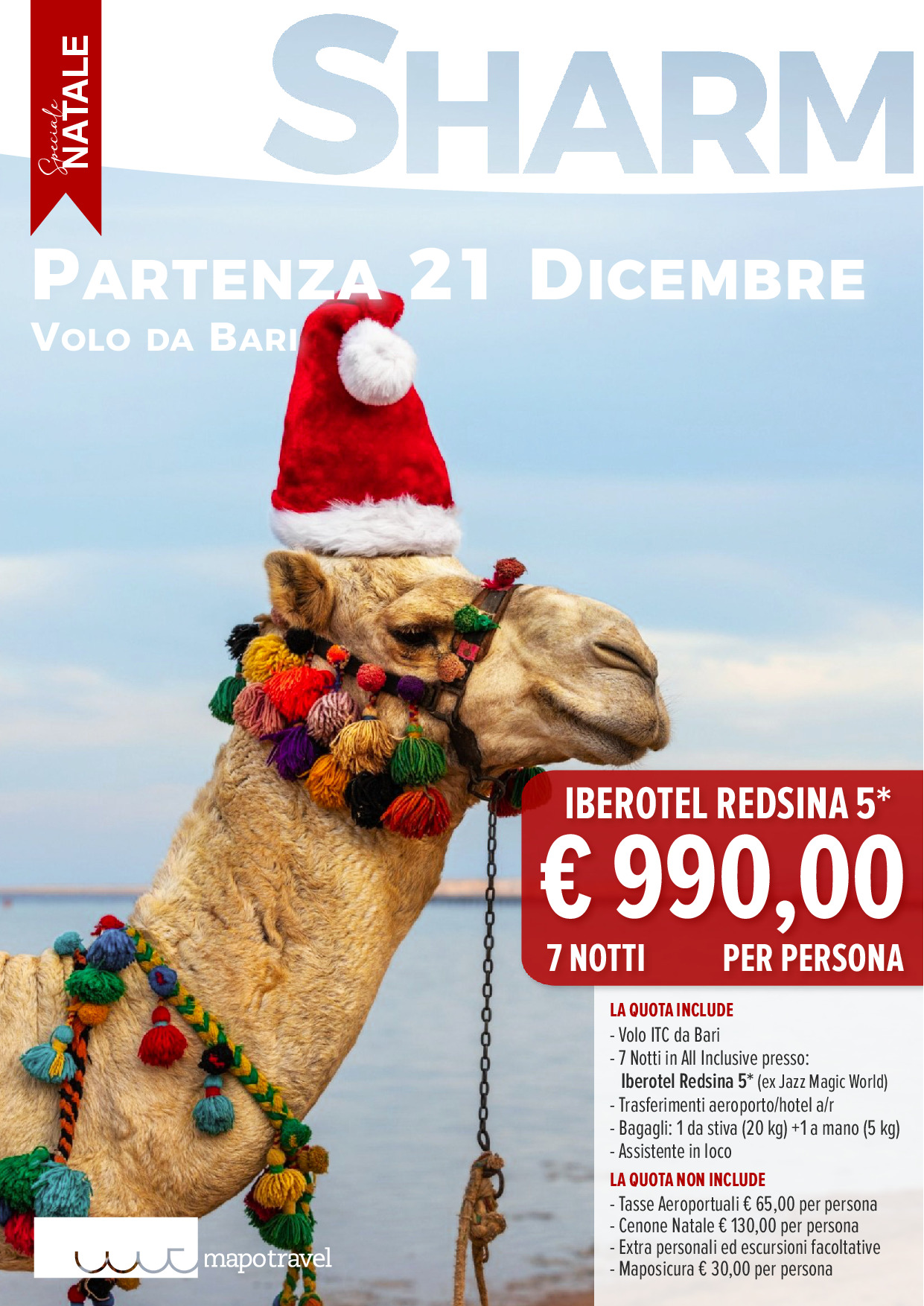 Natale a Sharm el Sheik - Partenza 21 Dicembre