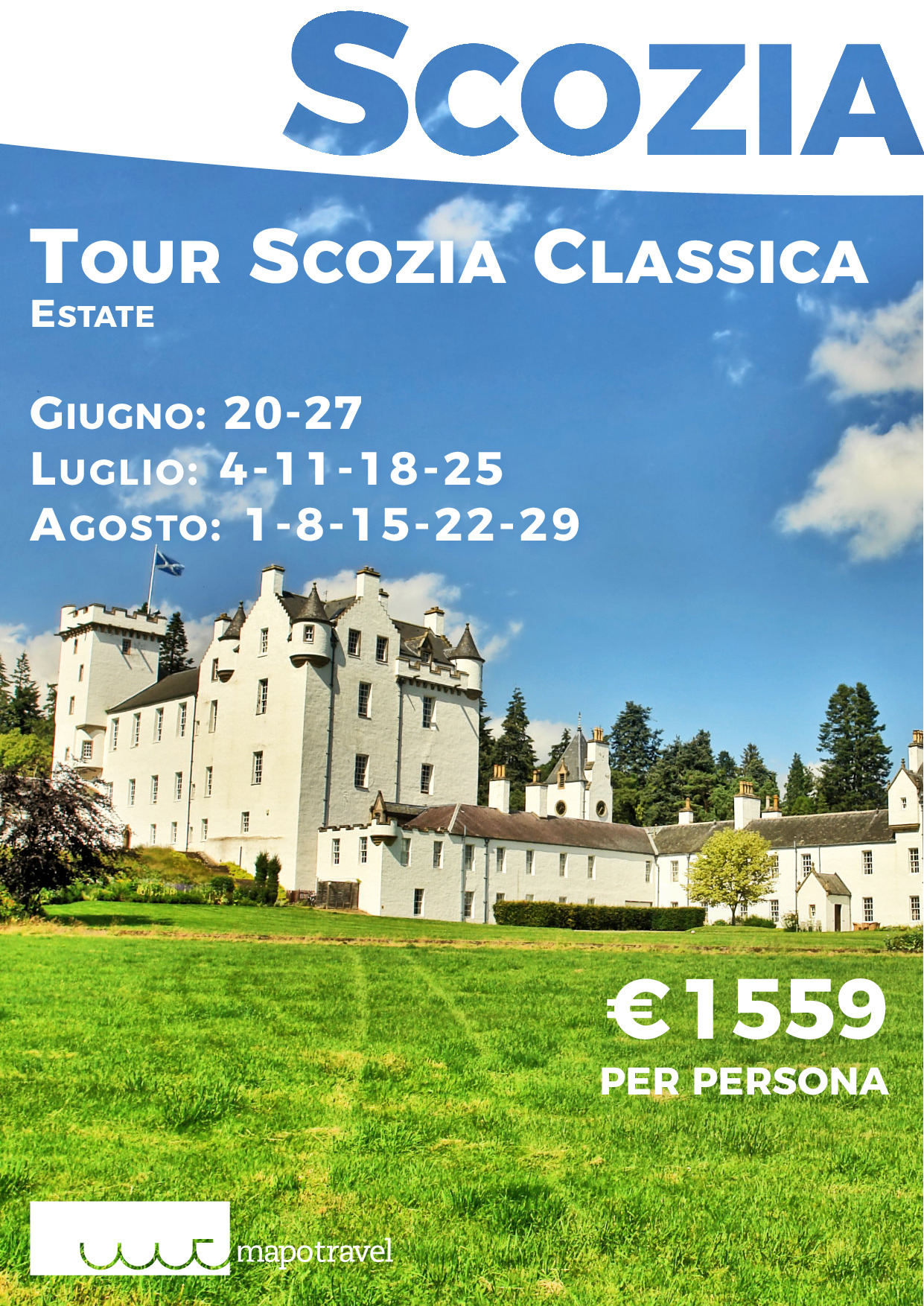 Tour Scozia Classica - Estate